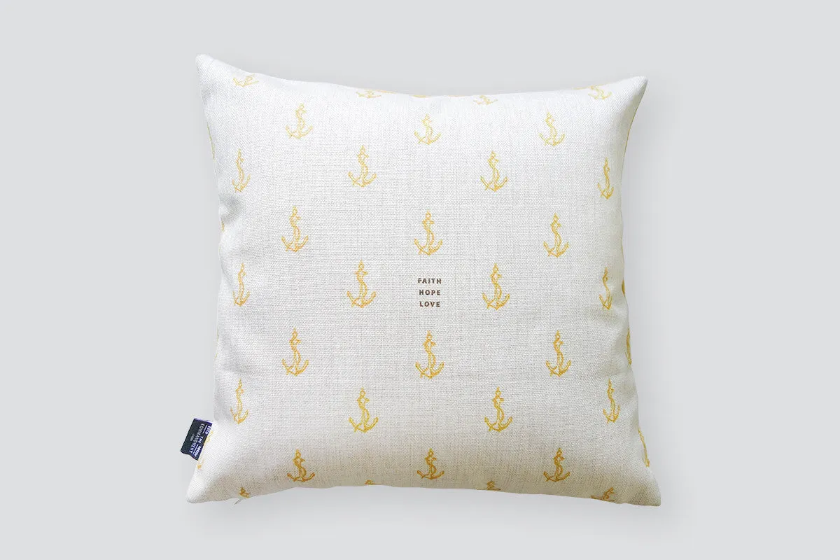 Faith Hope Love {Cushion Cover}