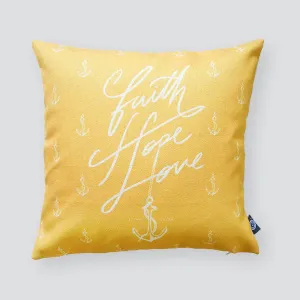 Faith Hope Love {Cushion Cover}