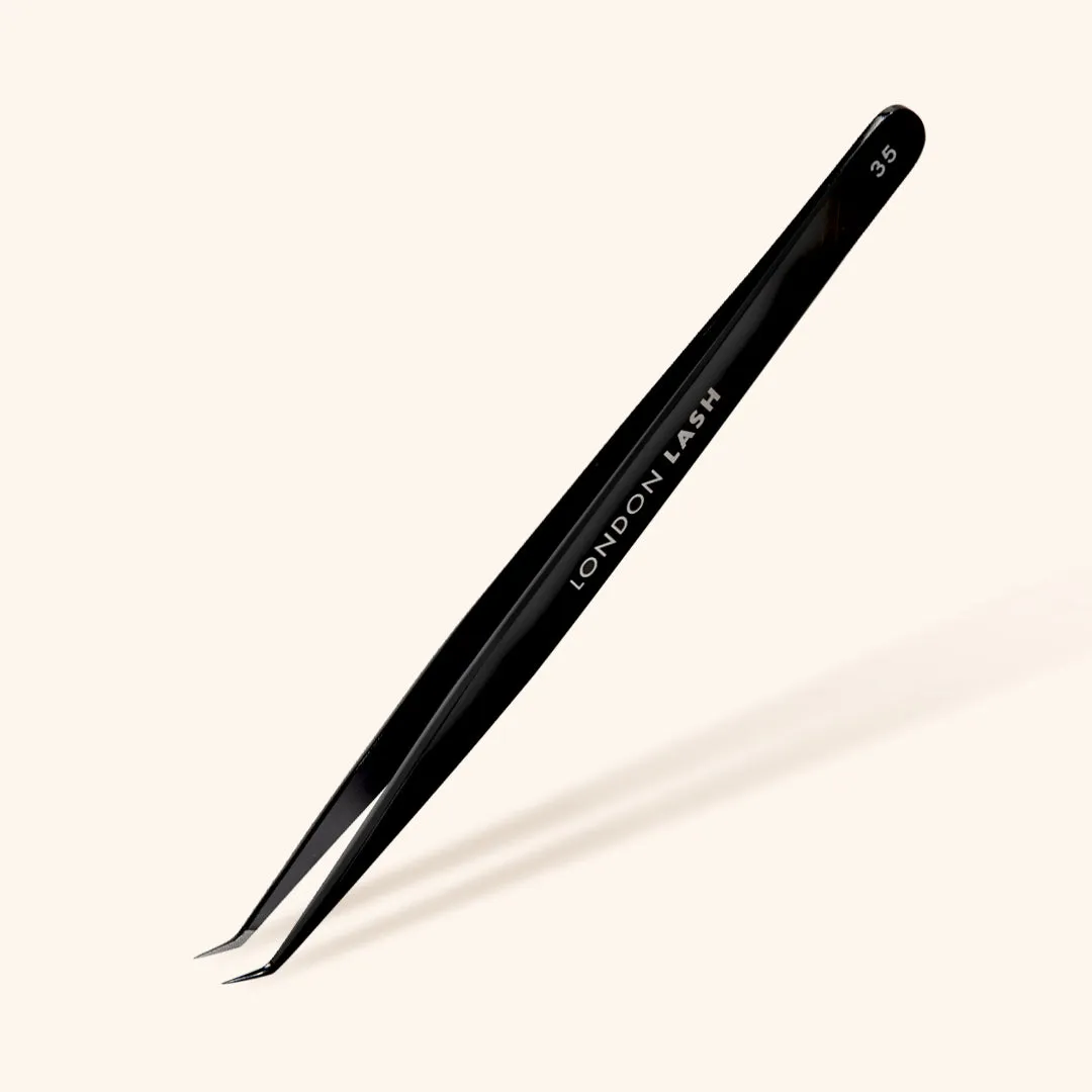 Fiber Tip Eyelash Extensions Tweezers