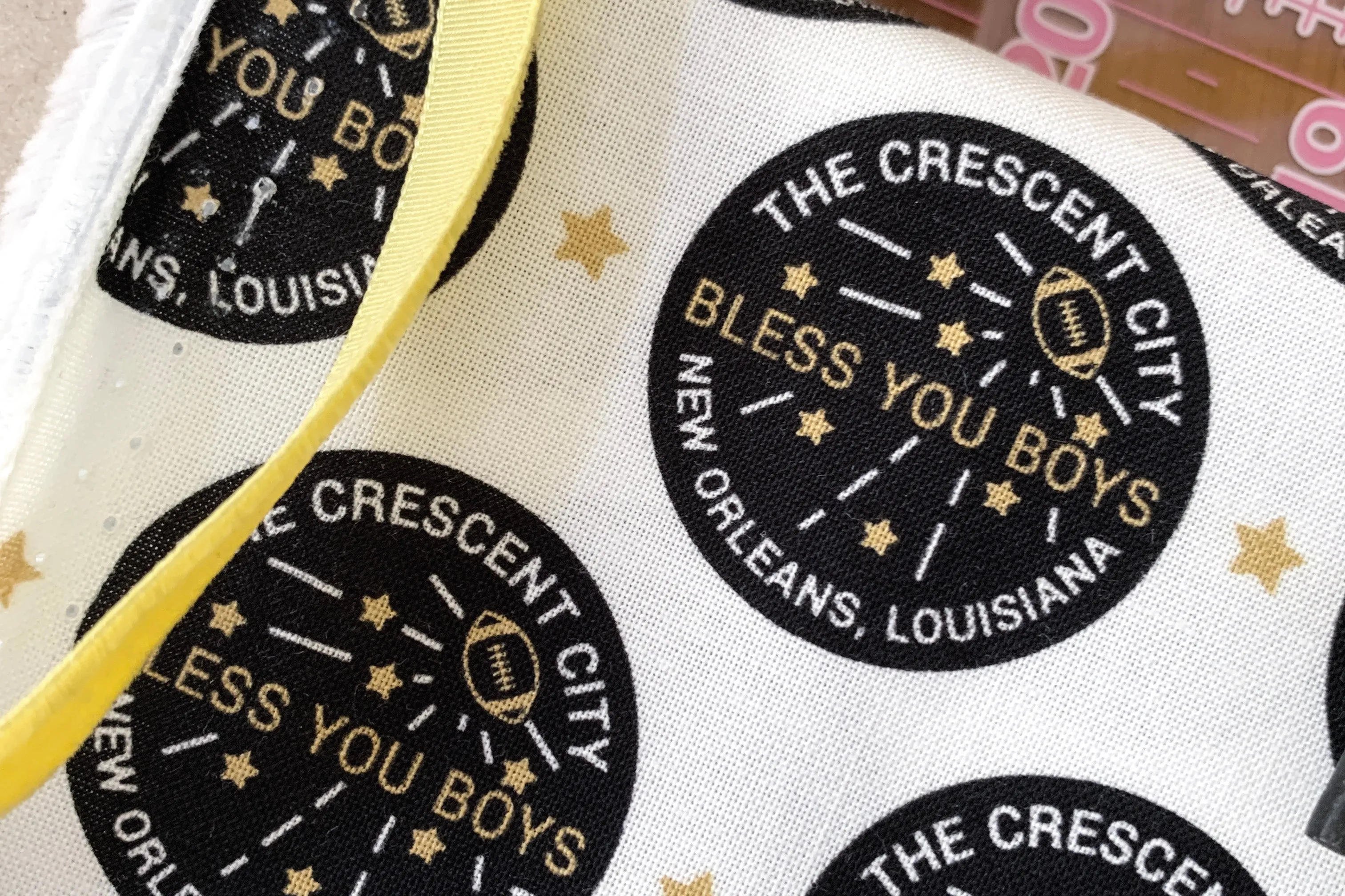 *Final Cut* Bless you Boys | 100% Cotton Woven Fabric (1.38 yards)