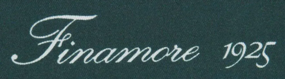 Finamore Napoli Beige Silk Pocket Square