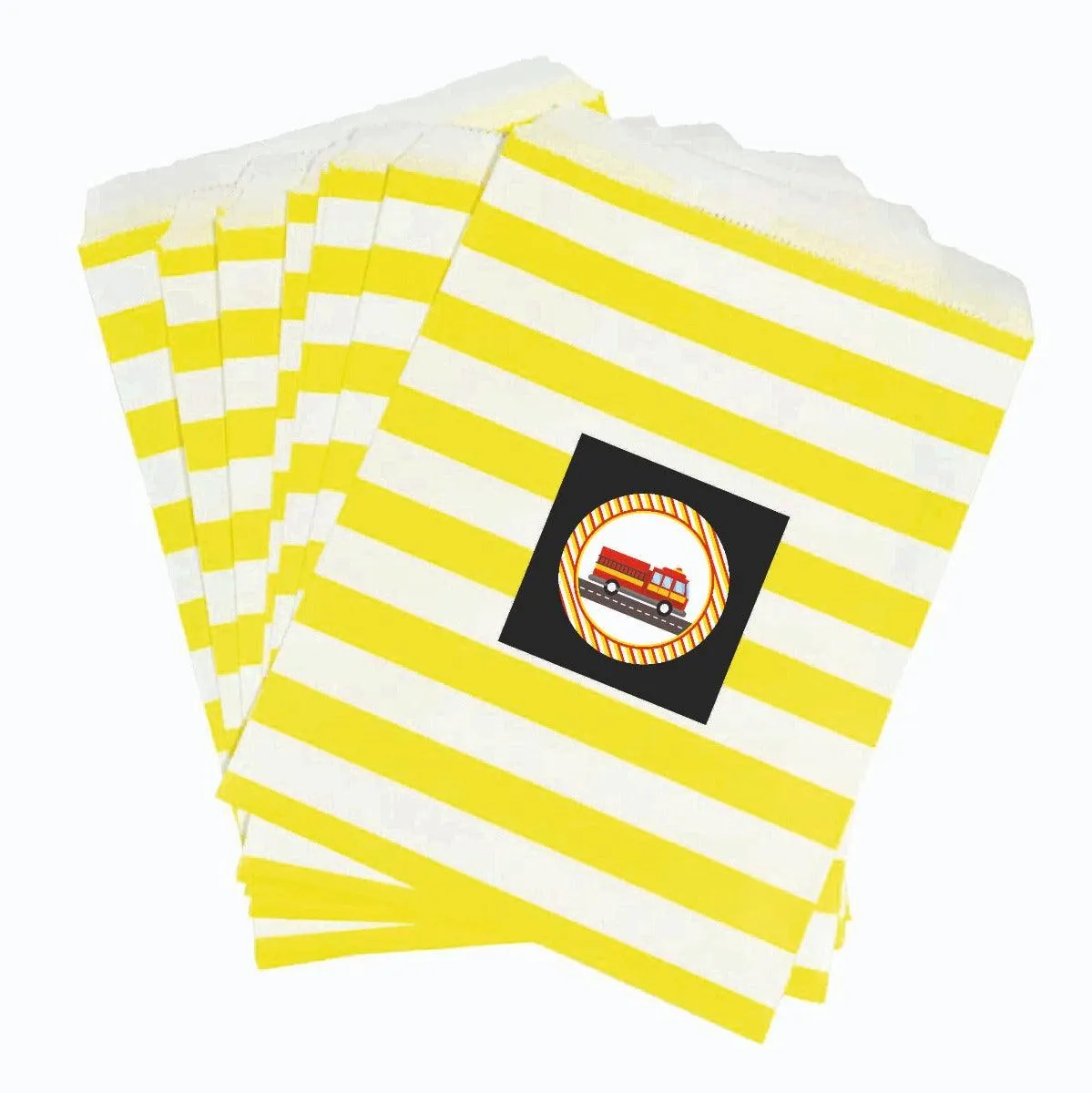 Fire Truck Candy Bag