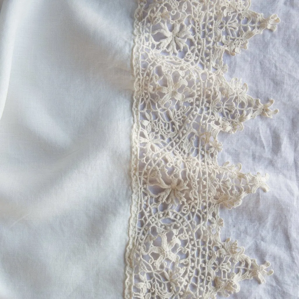 Frida Flat Sheet - Winter White - King