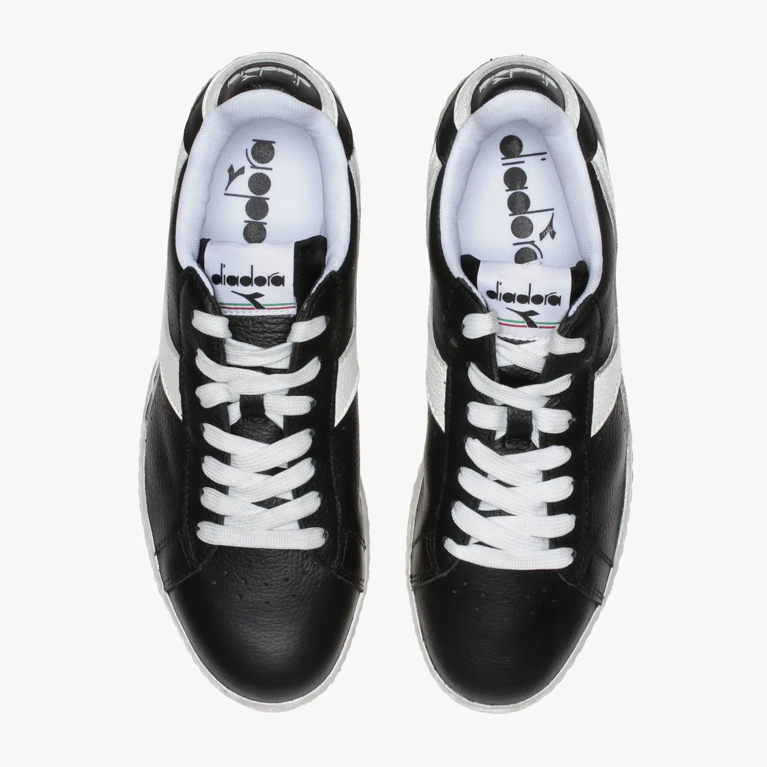 Game L Low Waxed - Black/White