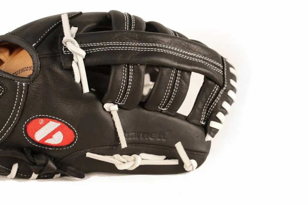 GL-130 Competition baseball glove, 13 genuine leather, outfield, Black