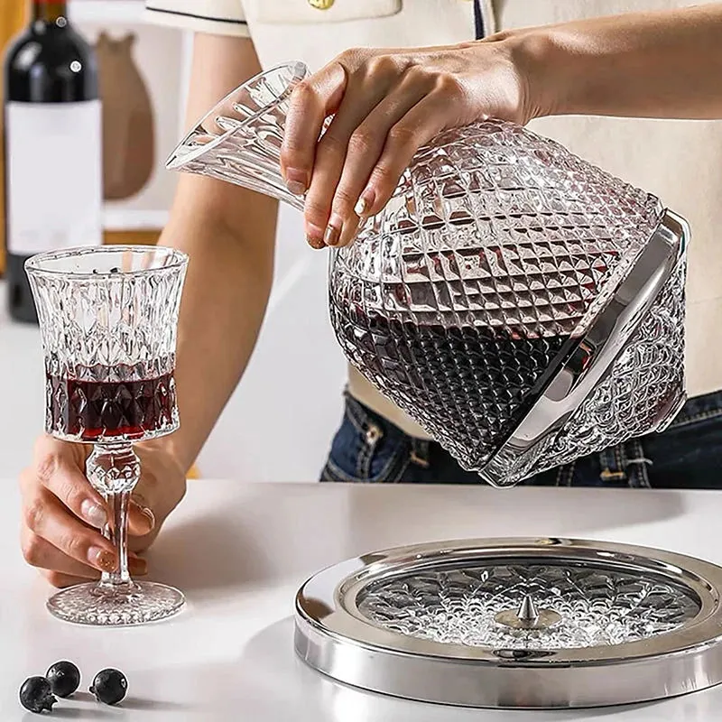 GlassGlide Wine Pitcher
