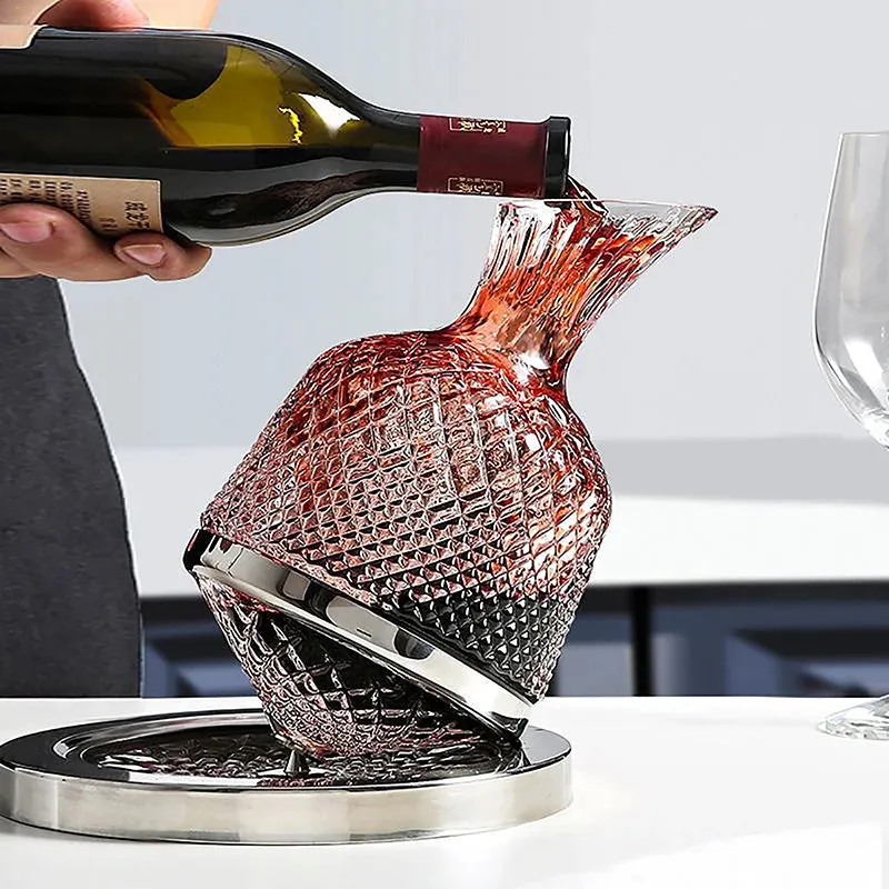 GlassGlide Wine Pitcher