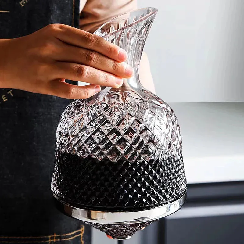 GlassGlide Wine Pitcher