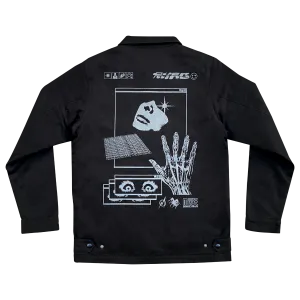 GLIMMER WORK JACKET : BLACK