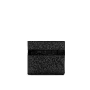 GMT 6cc Wallet in Soft Grain Leather & Crocodile