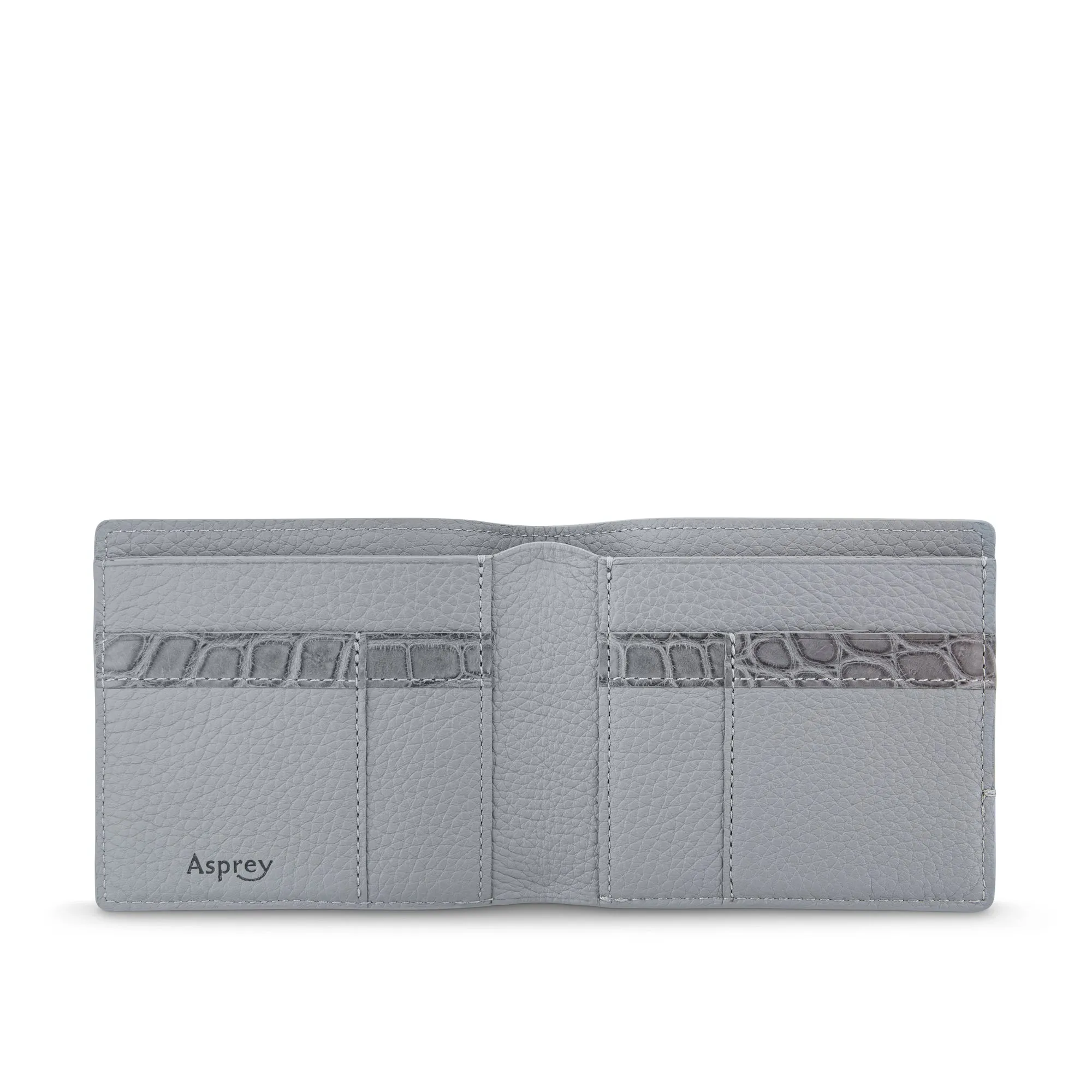GMT 6cc Wallet in Soft Grain Leather & Crocodile