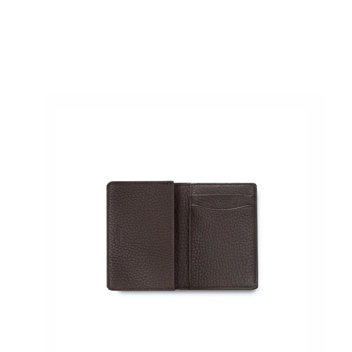 GMT Folding Card Holder in Soft Grain Leather