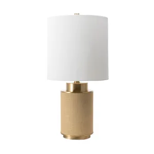 GOLD IRON TABLE LAMP - 24