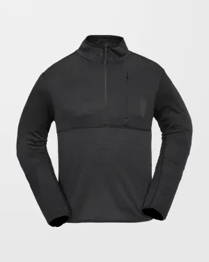 Gridlock Second Layer Fleece Sweatshirt - Black