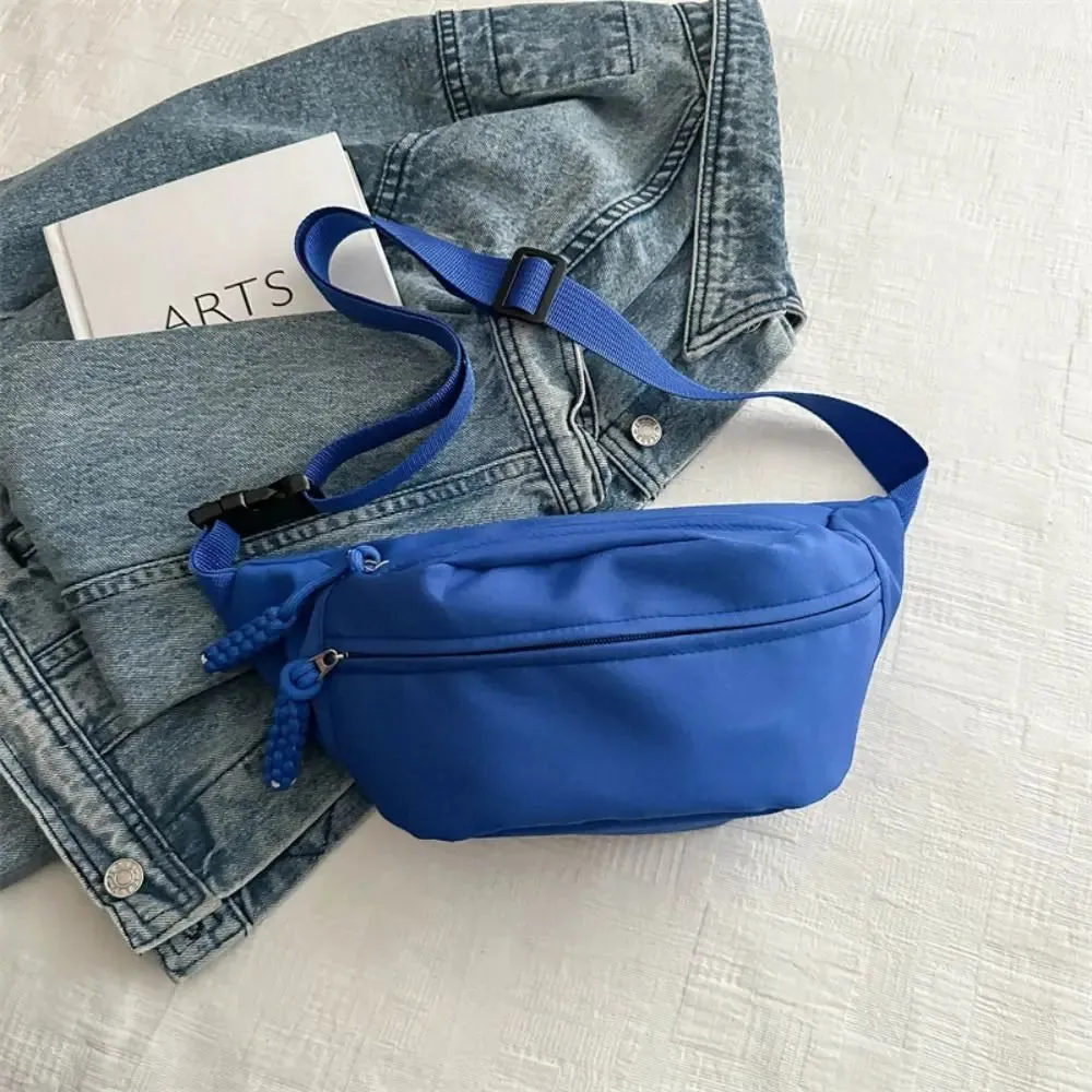 Half Moon Women's Chest Bag New Oxford Cloth Large Capacity Crossbody Bag Multifunctional Waterproof Waist Bags Travel