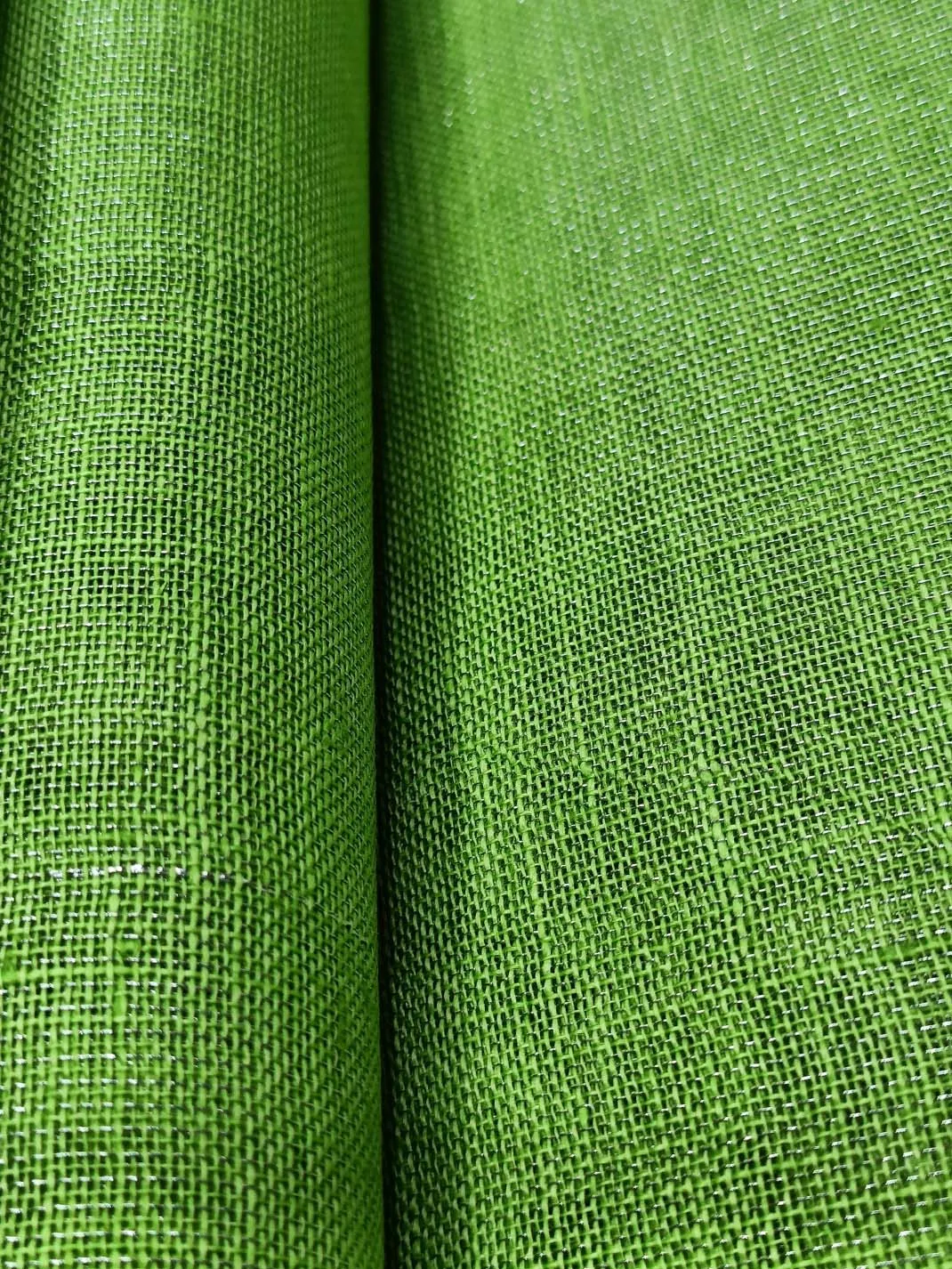 Handloom Pure Linen Tissue Fabric