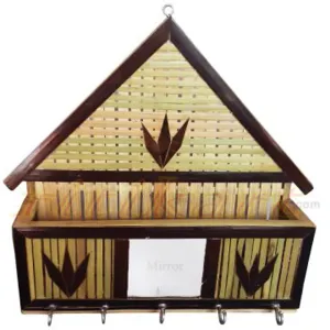 Hanging Key Stand Made from Bamboo