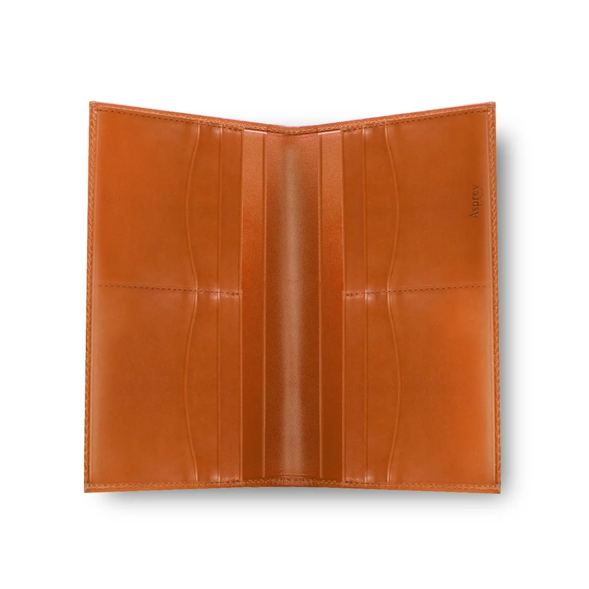 Hanover 12cc Coat Wallet in Saddle Leather