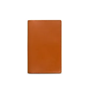 Hanover 8cc Coat Wallet in Saddle Leather