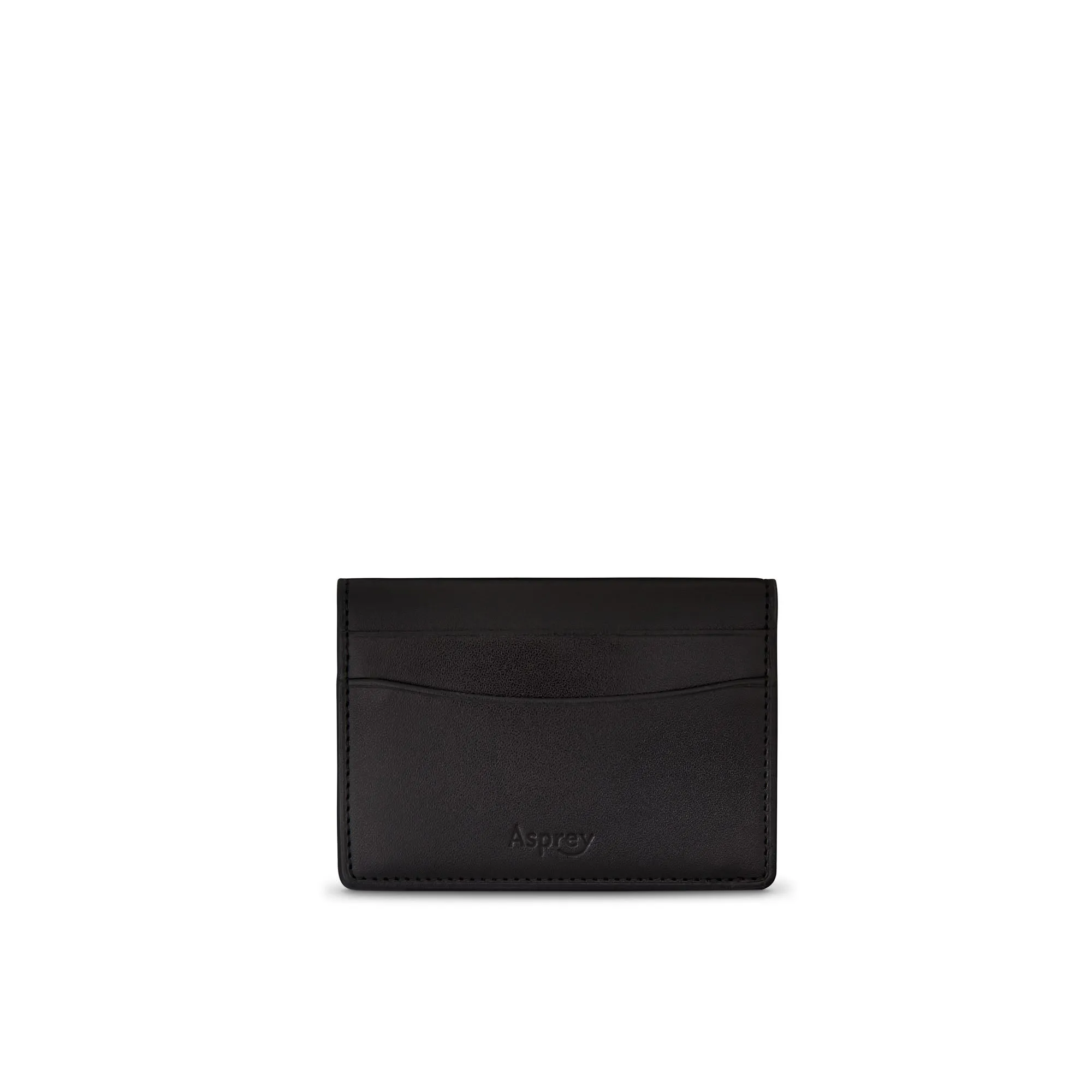 Hanover Flat Card Holder in Saddle Leather