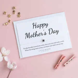 Happy Mothers Day Wish Bracelet