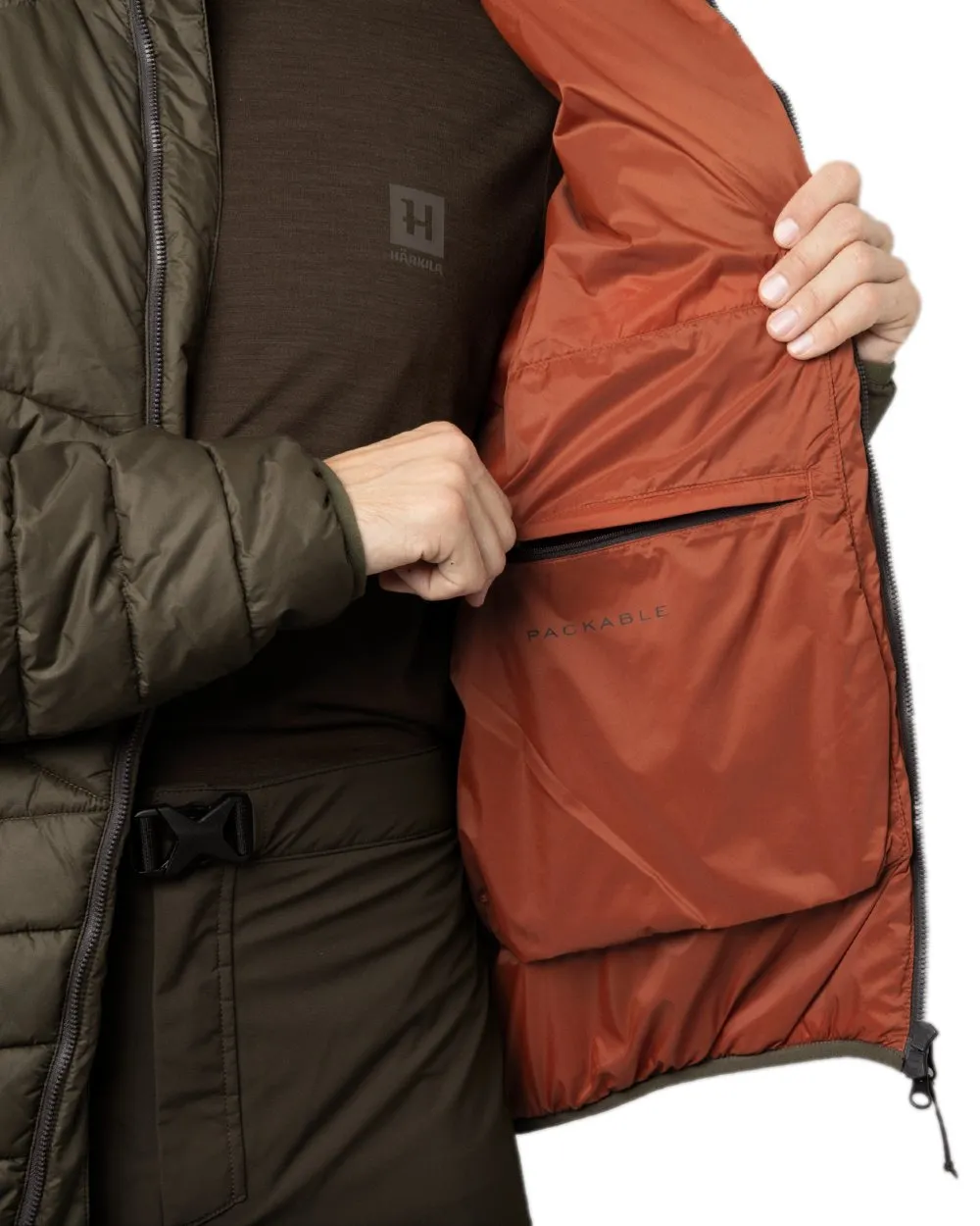 Harkila Logmar Insulated Packable Hooded Jacket