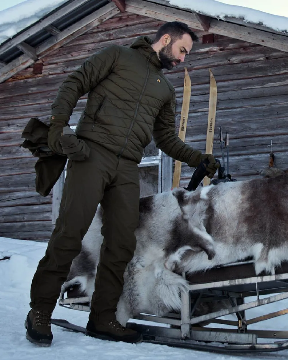Harkila Logmar Insulated Packable Hooded Jacket