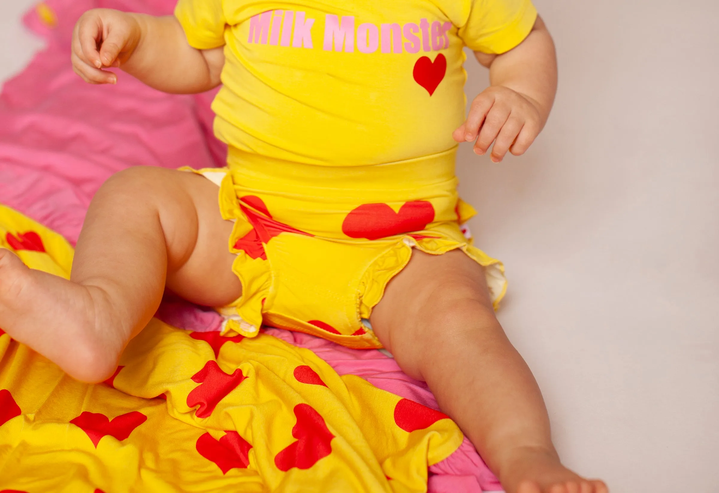 Heart Ruffle Bummies