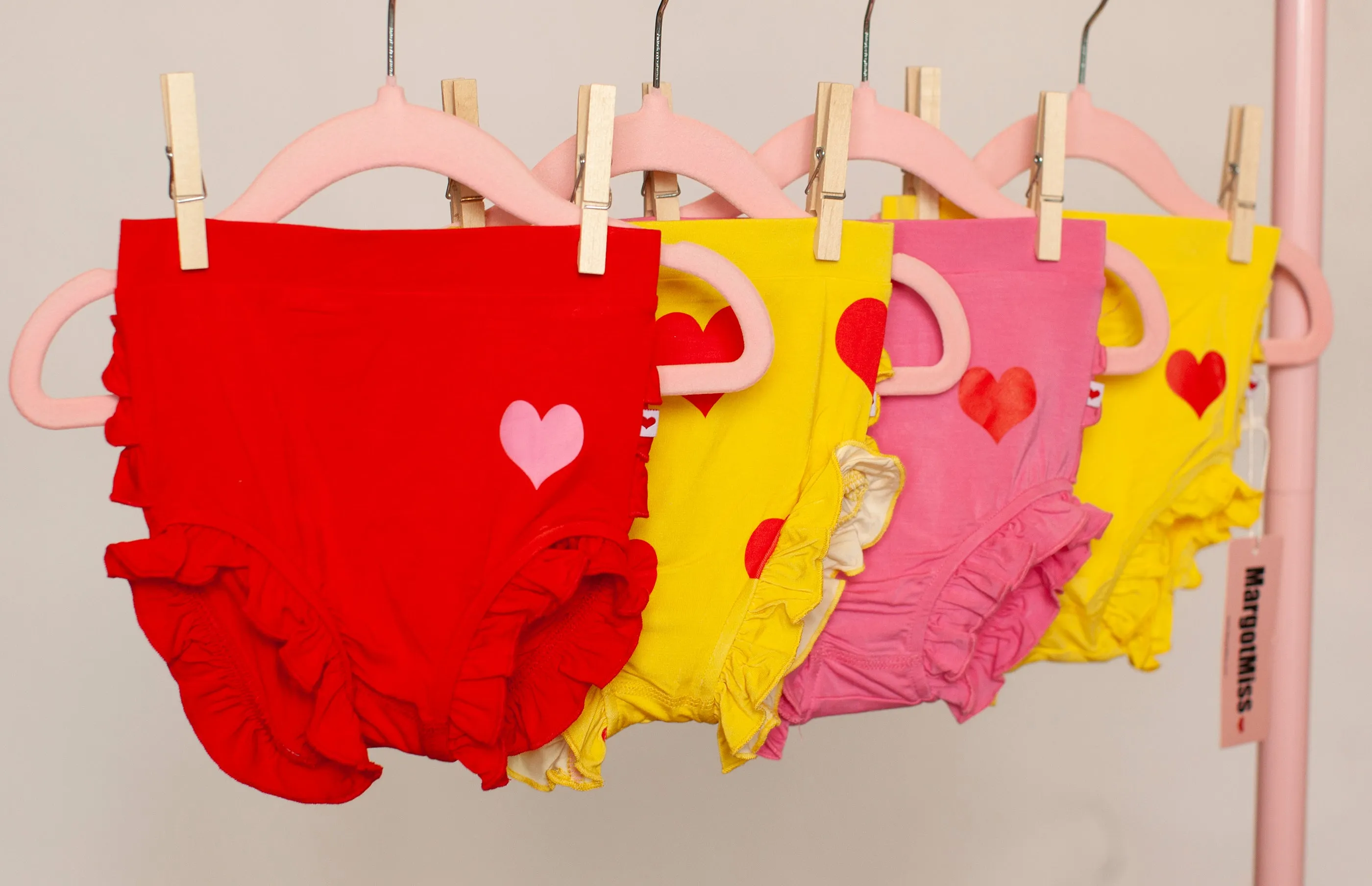 Heart Ruffle Bummies