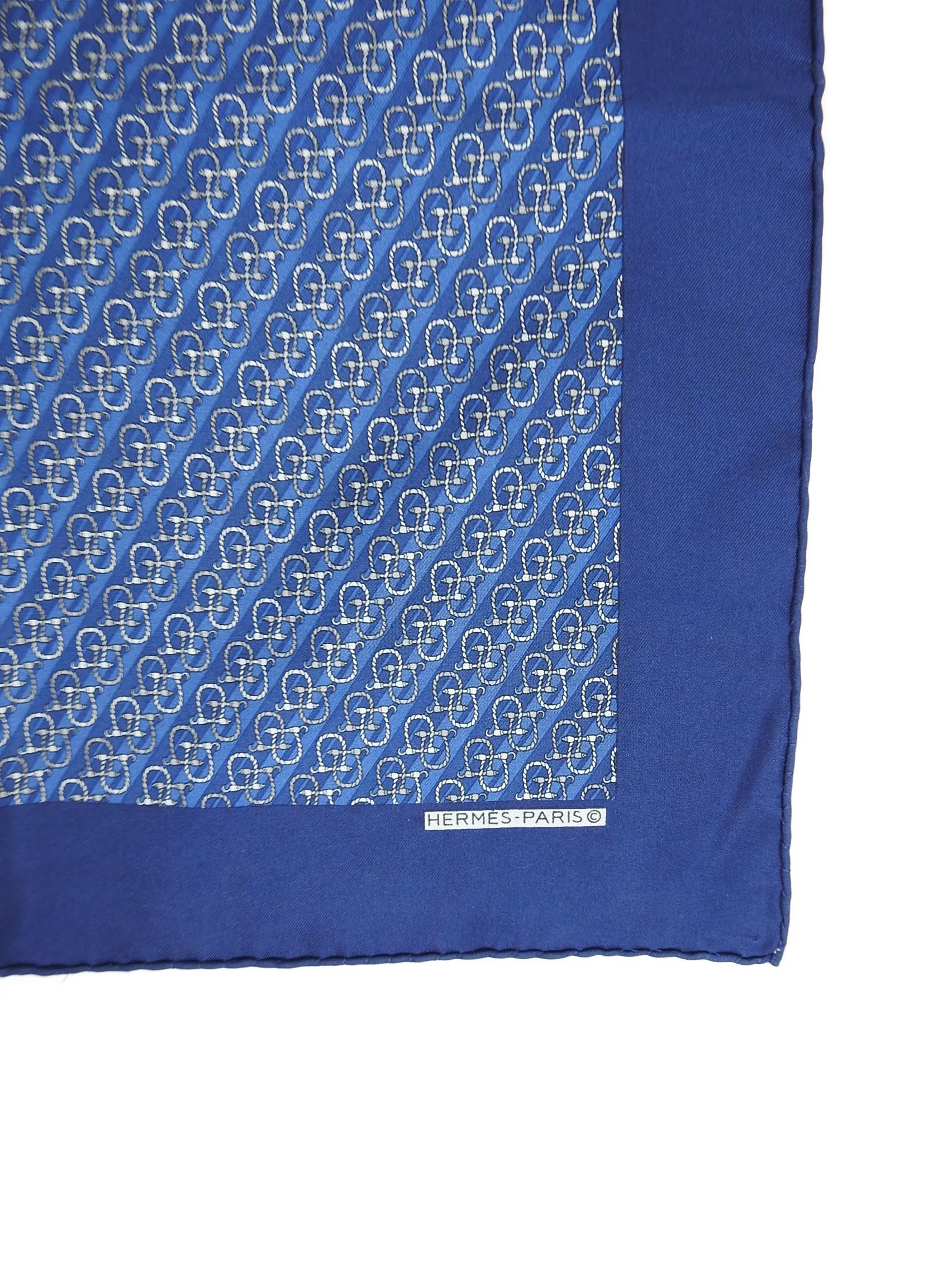 Hermes Silk Pocket Square
