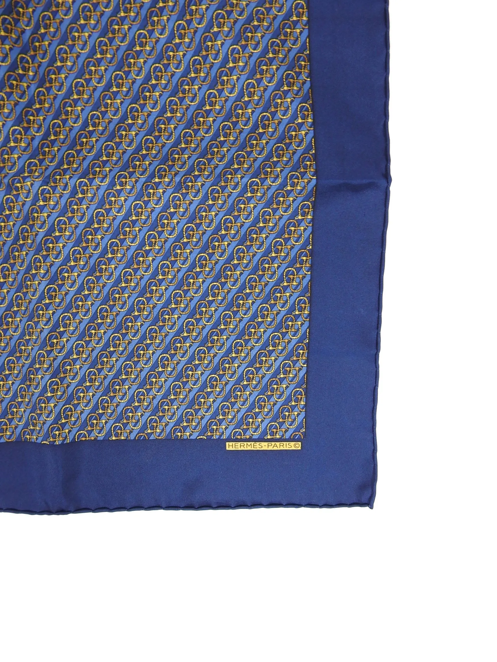 Hermes Silk Pocket Square