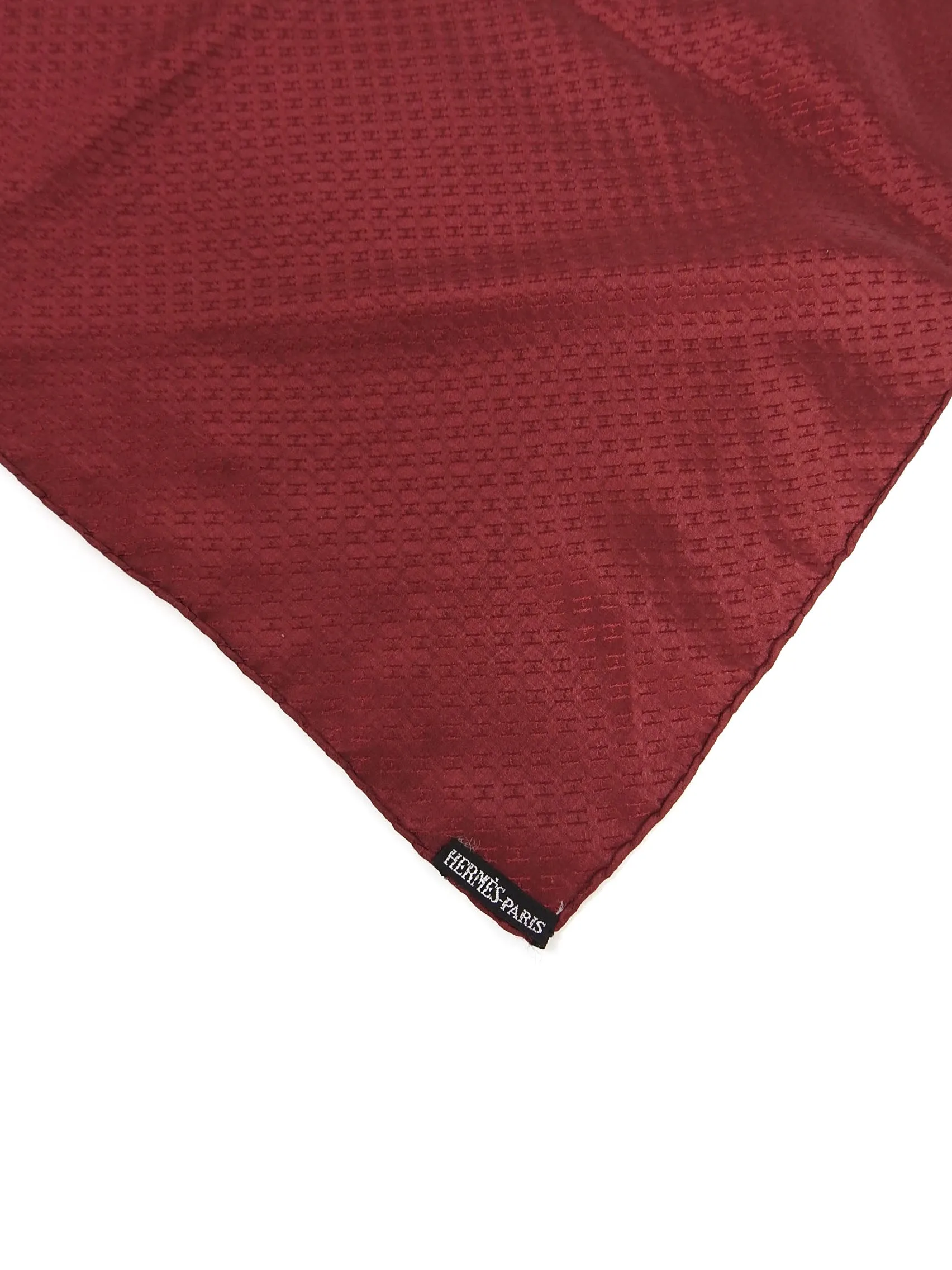 Hermes Silk Pocket Square