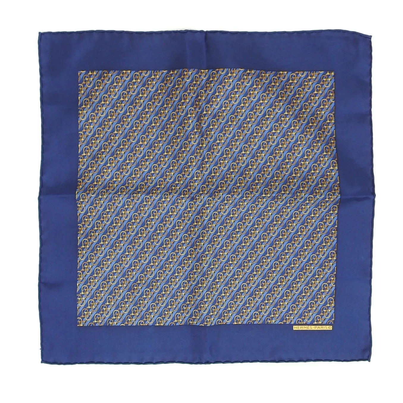 Hermes Silk Pocket Square