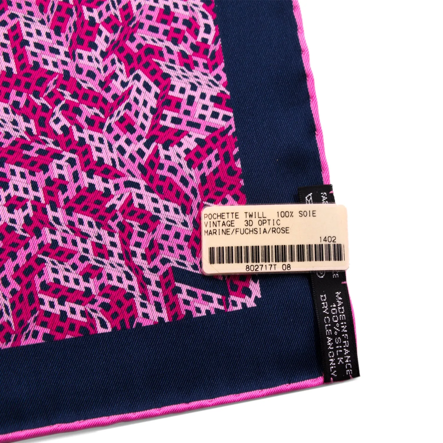 Hermès Silk Twill Pocket Square
