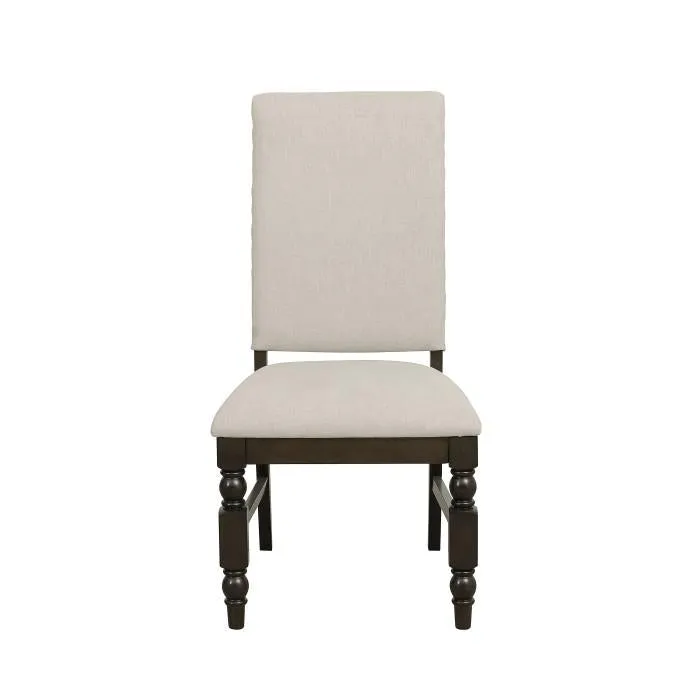 Homelegance Yates Side Chair in Dark Oak (Set of 2)
