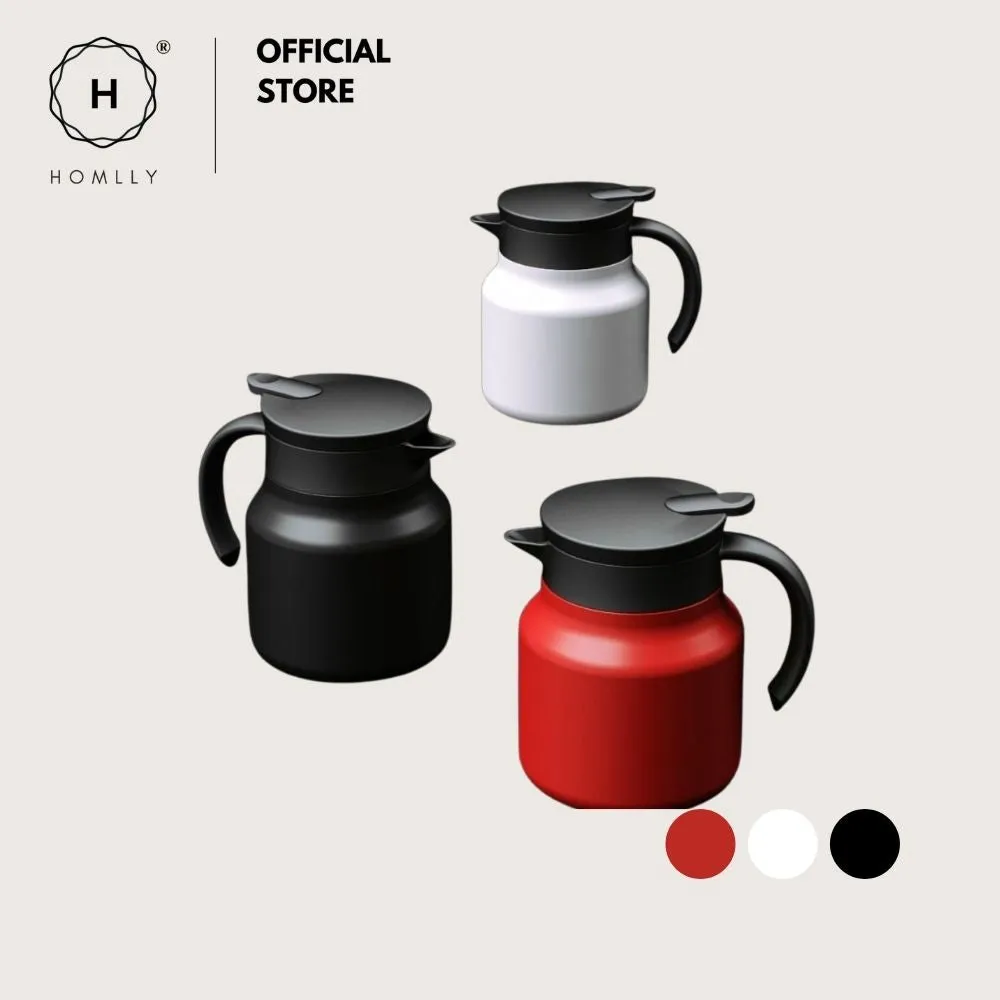Homlly Ito Double Insulated Stainless Steel Thermal Carafe (880ml)