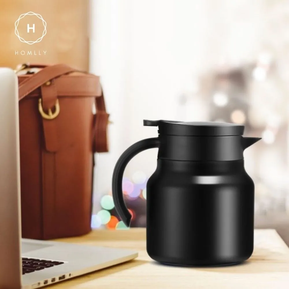 Homlly Ito Double Insulated Stainless Steel Thermal Carafe (880ml)