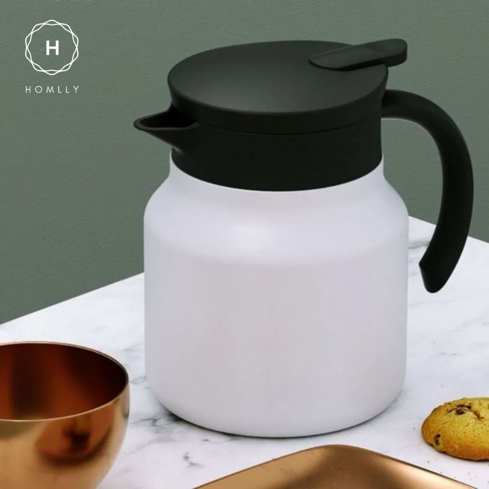 Homlly Ito Double Insulated Stainless Steel Thermal Carafe (880ml)