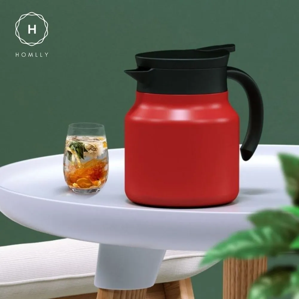 Homlly Ito Double Insulated Stainless Steel Thermal Carafe (880ml)