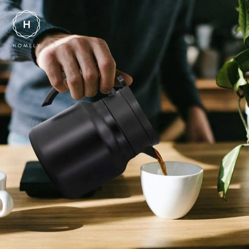 Homlly Ito Double Insulated Stainless Steel Thermal Carafe (880ml)