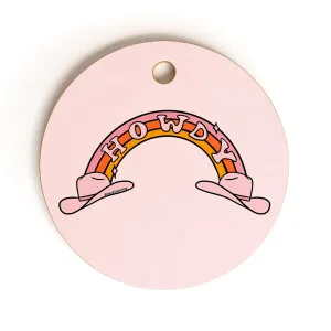 Howdy Rainbow Cutting Board