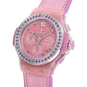HUBLOT BIG BANG PURPLE LINEN 41 MM WOMEN WATCH 341.XP.2770.NR.1205