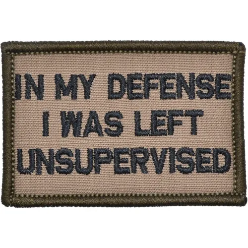 In My Defense I Was Left Unsupervised Morale Patch