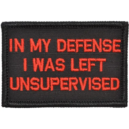 In My Defense I Was Left Unsupervised Morale Patch