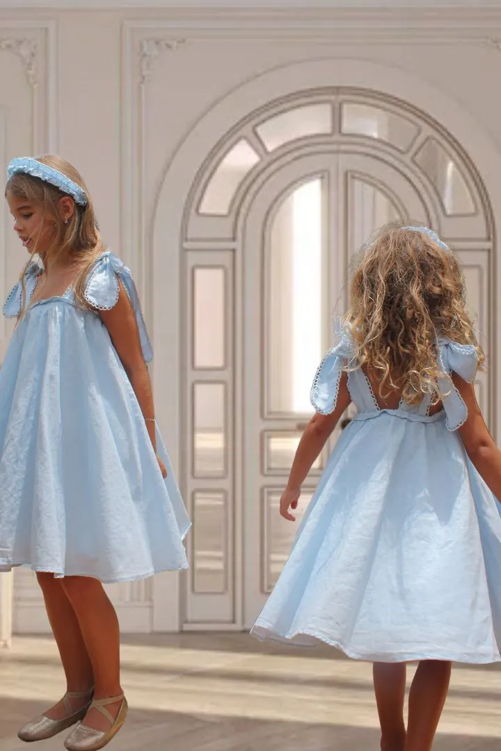 In the Meadows Dress - Sky Blue