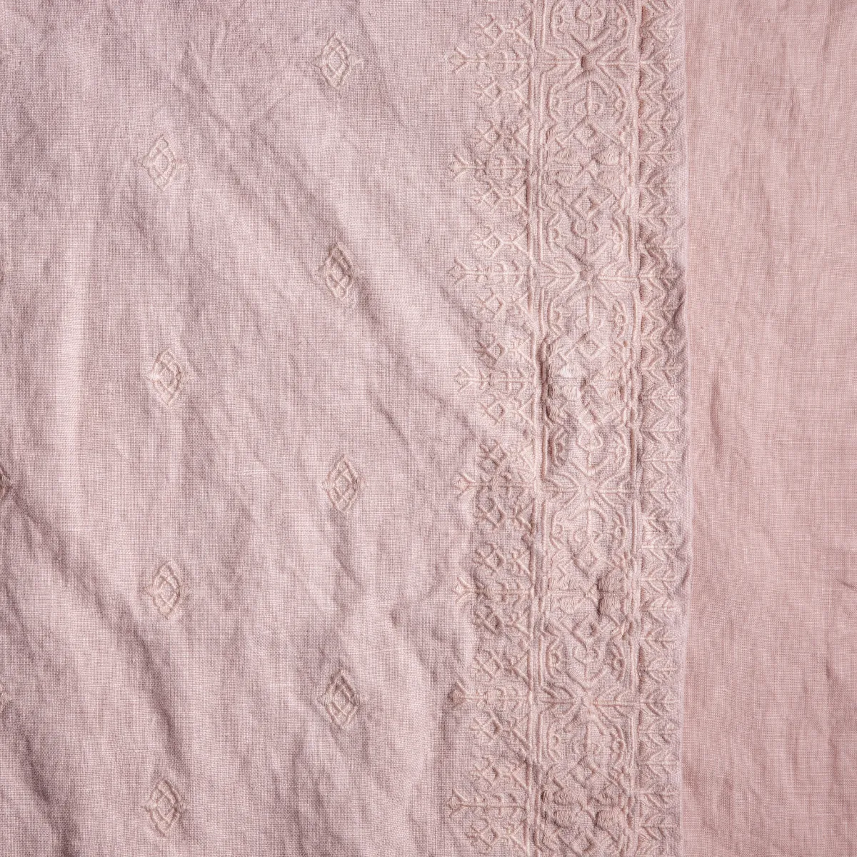 Ines Yardage with Vertical Bands