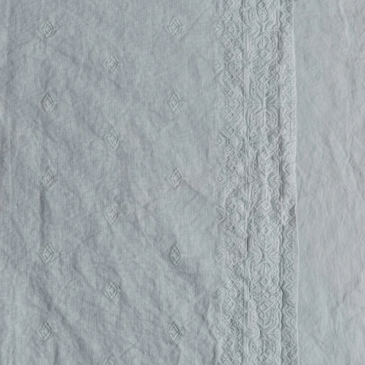 Ines Yardage with Vertical Bands