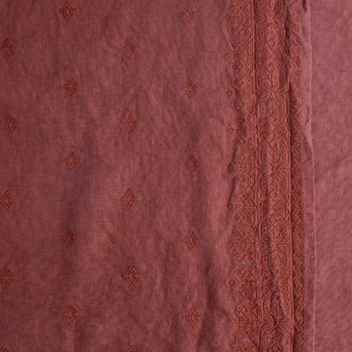 Ines Yardage with Vertical Bands