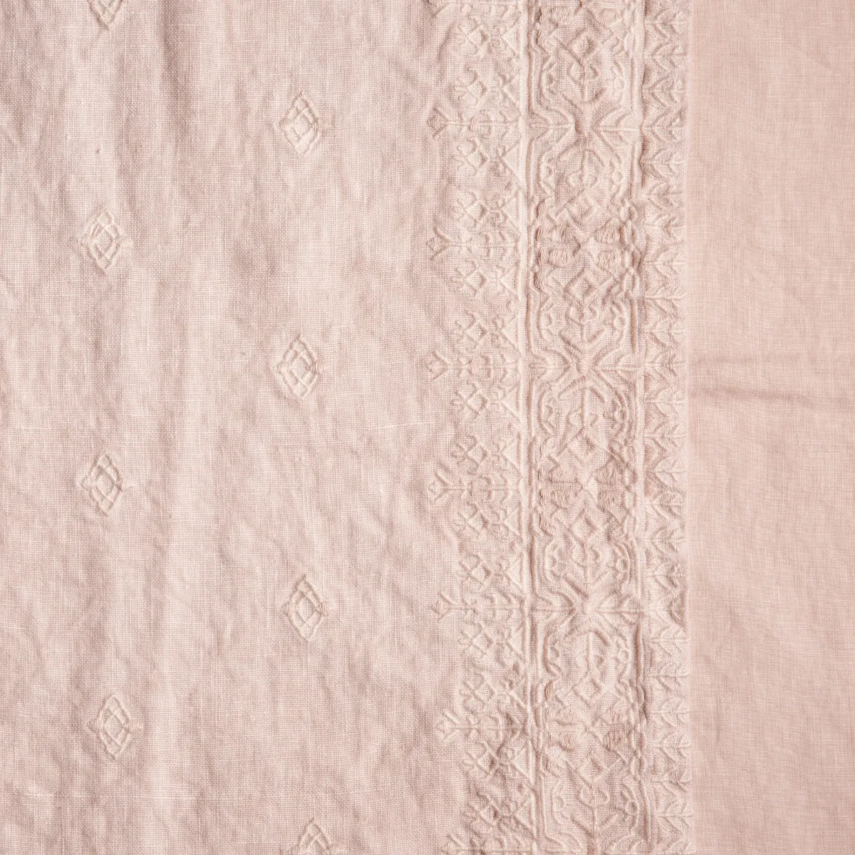 Ines Yardage with Vertical Bands