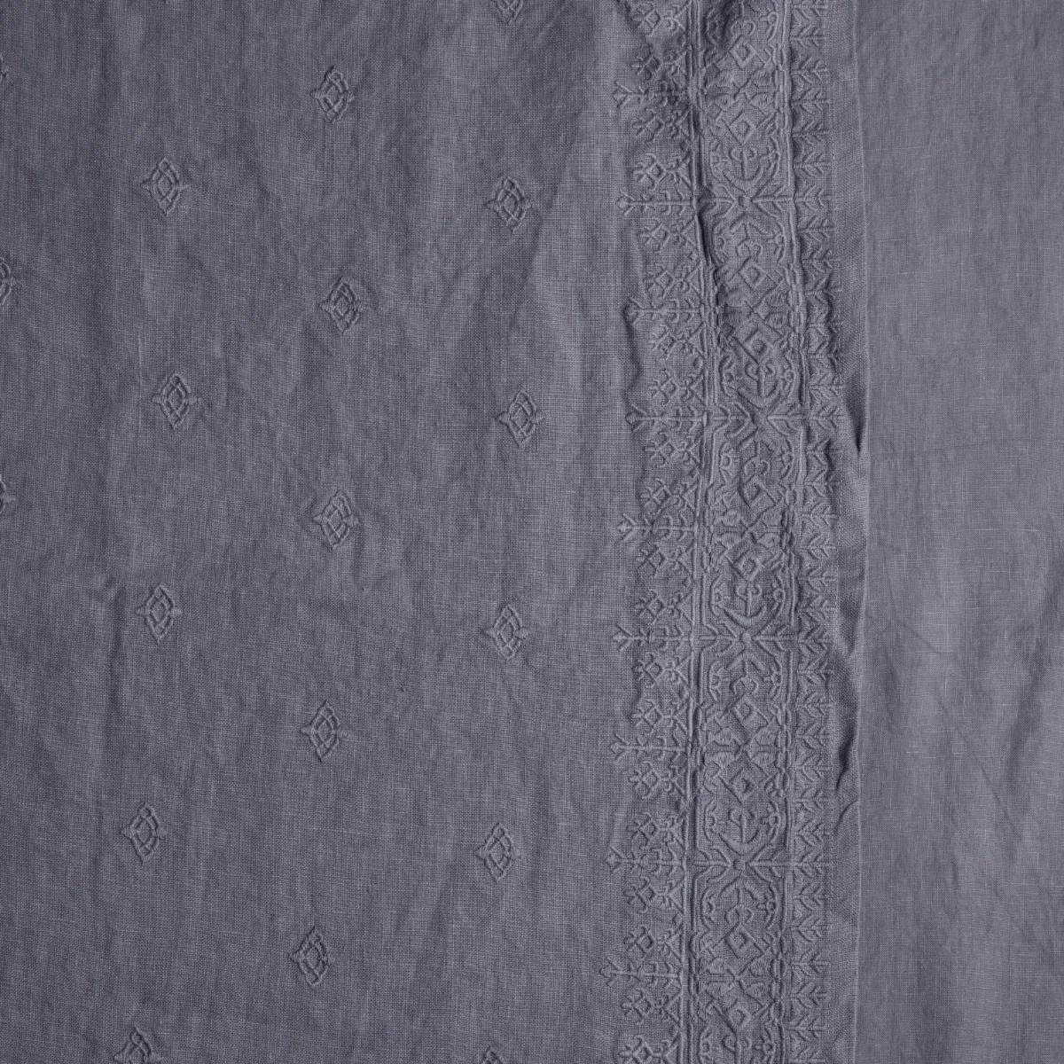 Ines Yardage with Vertical Bands